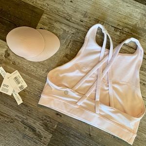 SALE!! Lululemon Energy Bra High Neck Pink Glow